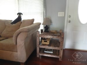 Arhaus Inspired End Table - Free Plans