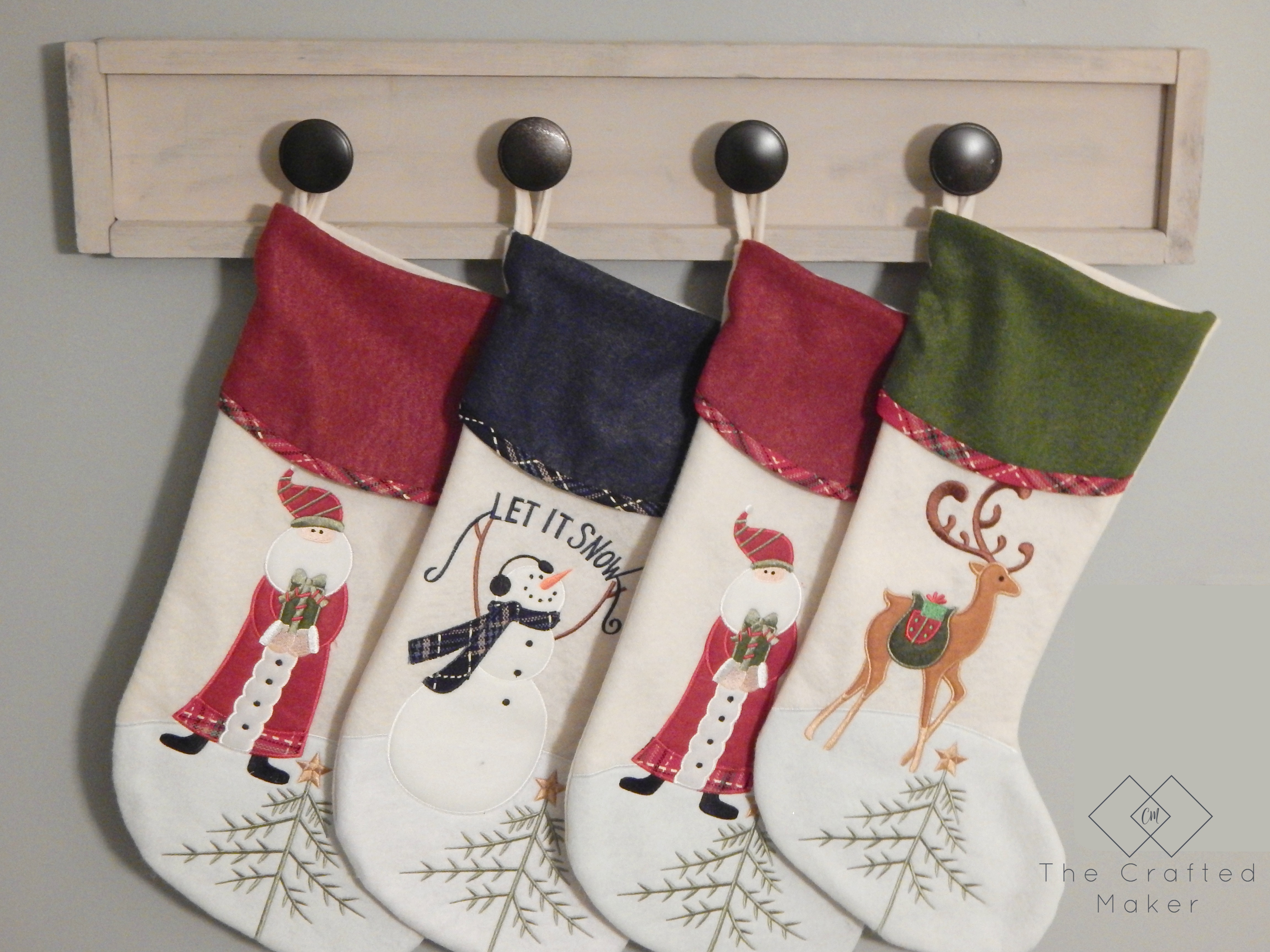 Scrap Wood Stocking Holder