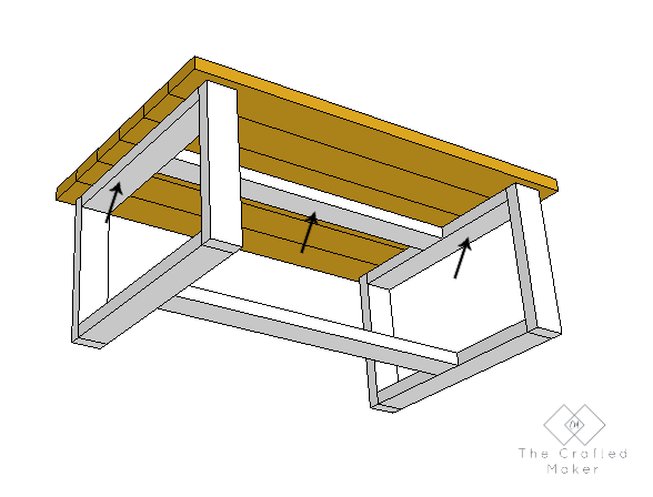 Give your living room some new life with this DIY Modern Farmhouse Coffee Table. Free PDF plans included along with step by step instructions and pictures!