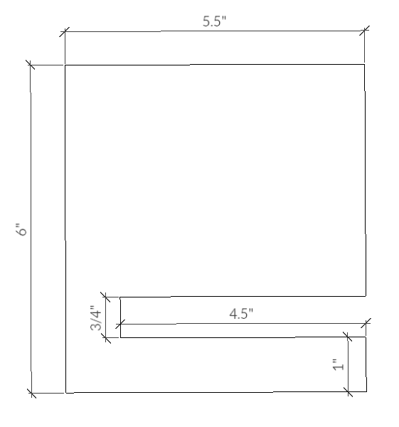 This Scrappy Saturday project is sliding bookends for open shelving. These sliding bookends are a great addition to any room with open shelving. This is a fun and quick project to complete!